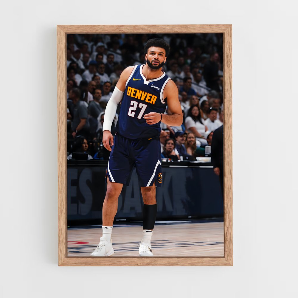 Poster Denver de nuggets – affiche Basketball (vue 4)